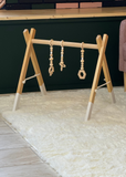Natural Wood Baby Jungle Gym