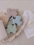 Squirt Water Bath Toy Set (Construction) Mold Free