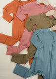 Bamboo Zip Up Jammies