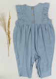 Isla Linen Outfit in Blue