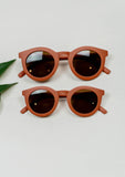 Matching Sunglasses in Burnt Orange