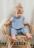 Isla Linen Outfit in Blue